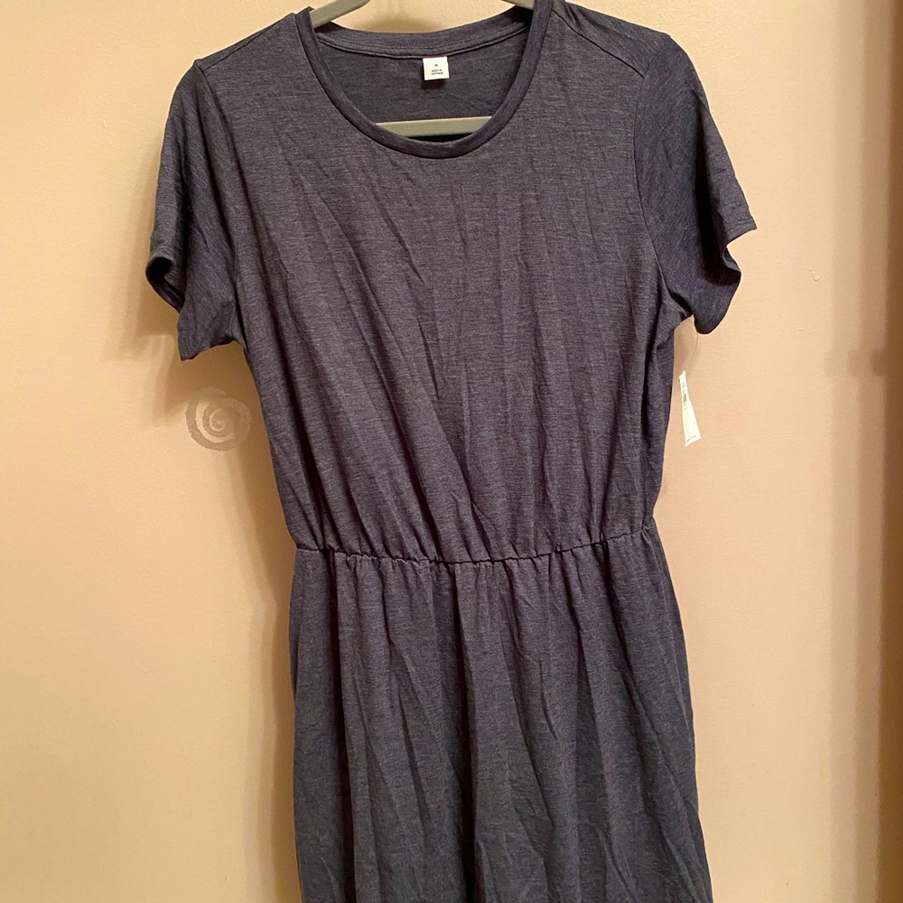 Old Navy Waist-Defined Tee shirt dress